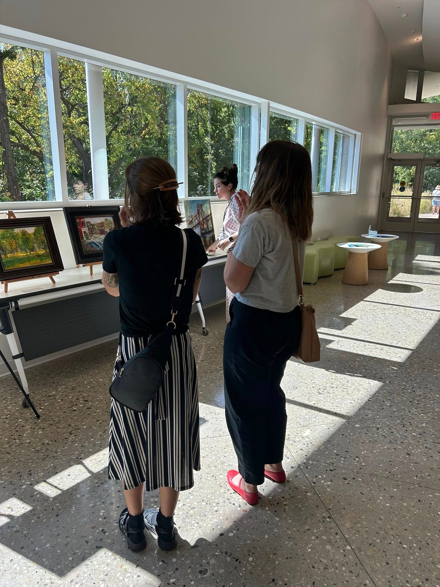 Window Into Ottawa Original Plein Air Oil Painting