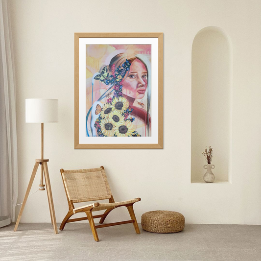 It Was All Yellow Art Print