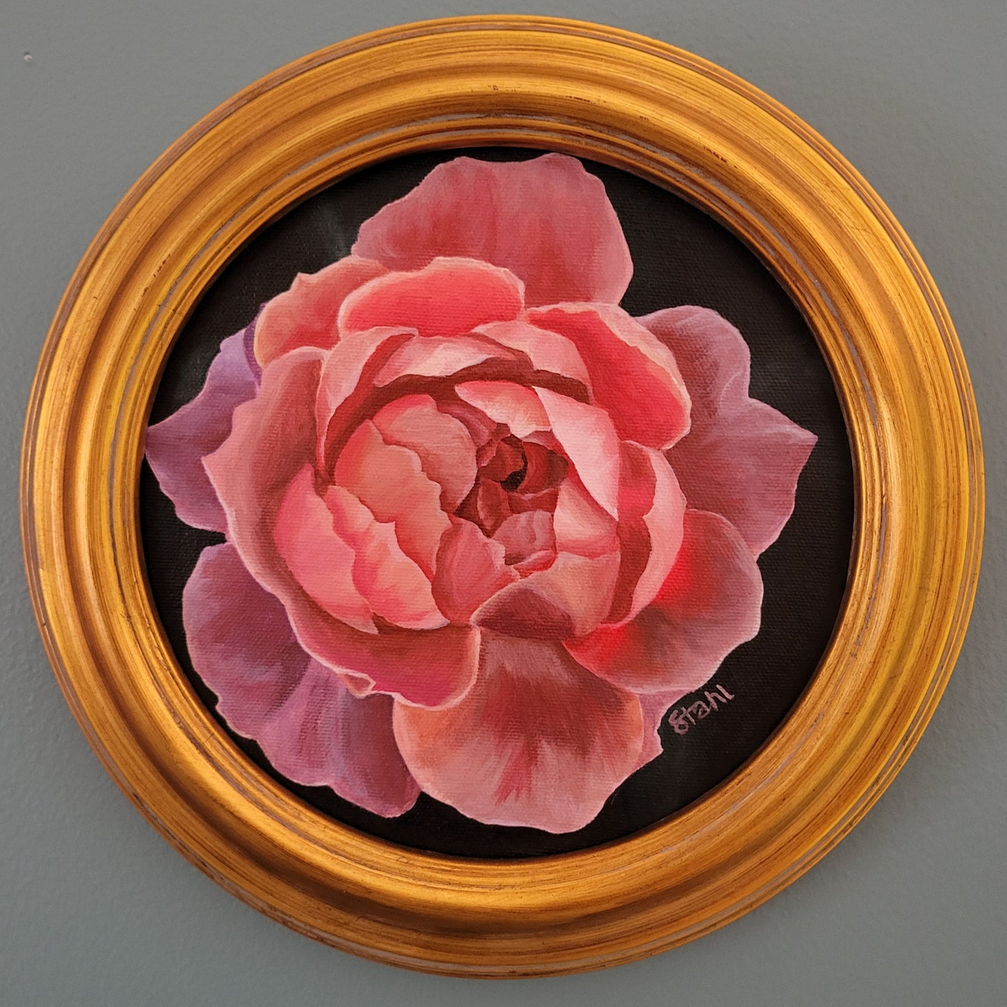 Aphrodite | Original Rose Acrylic Painting