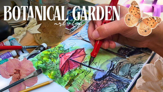 Painting at the University of Tennessee Knoxville Botanical Gardens