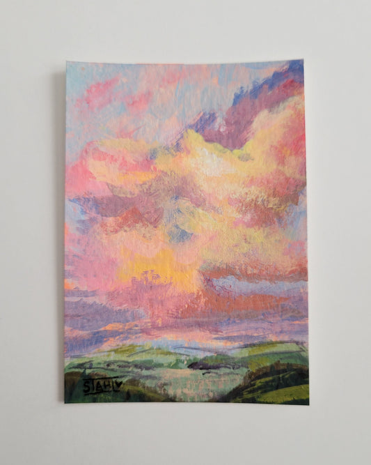 A Painting of My Soul ACEO Collectable Mini Art