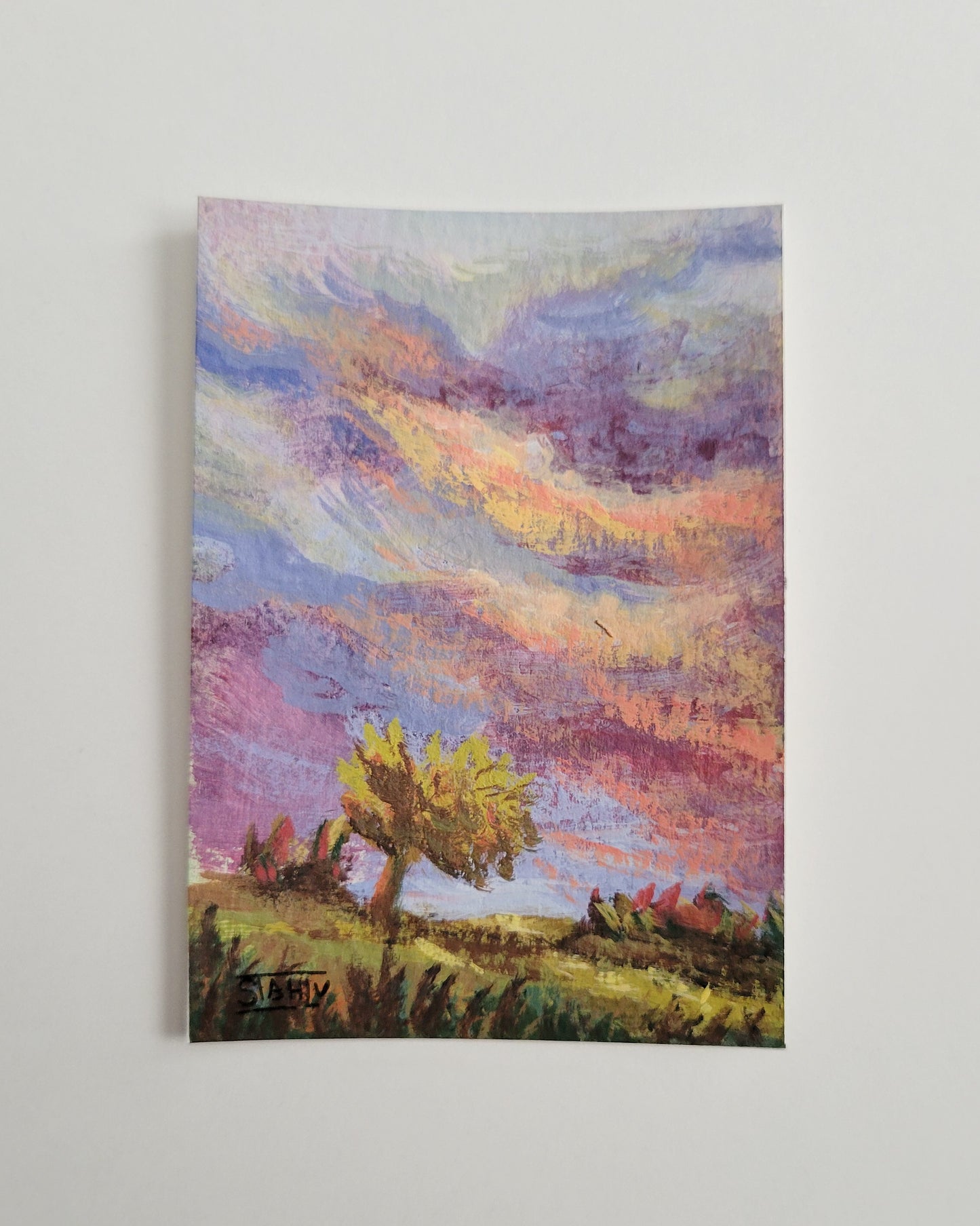 I'll See You at the Meeting Place ACEO Collectable Mini Art