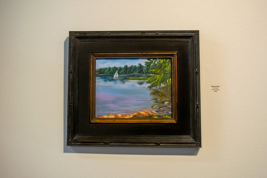 The Cove Original Plein Air Oil Painting