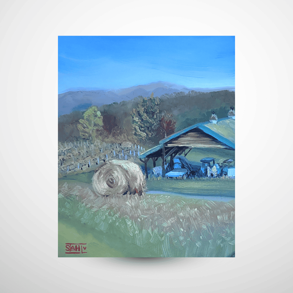 Grainger County Original Plein Air Oil Painting