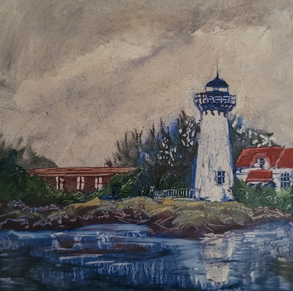 Rainy Day Lighthouse