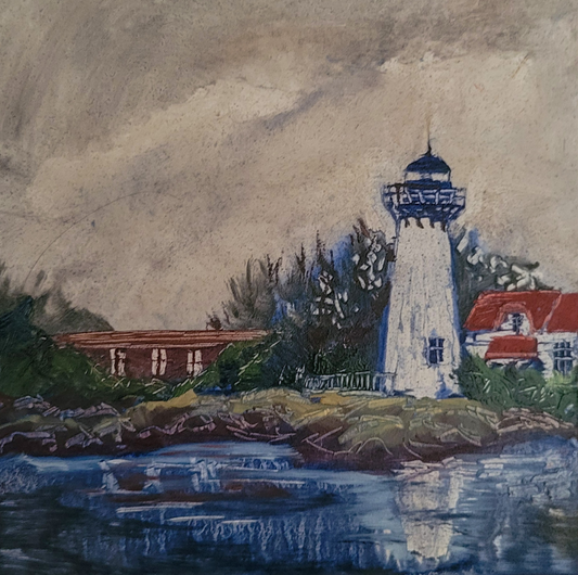 Rainy Day Lighthouse