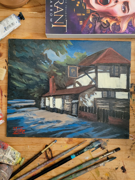 The Tavern Oil Painting