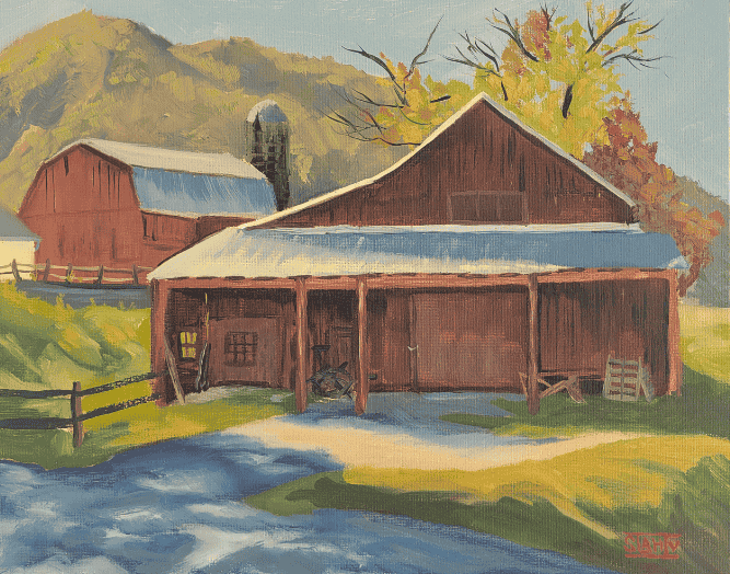 Barns at Roundtop Mountain