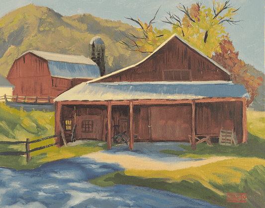 Barns at Roundtop Mountain