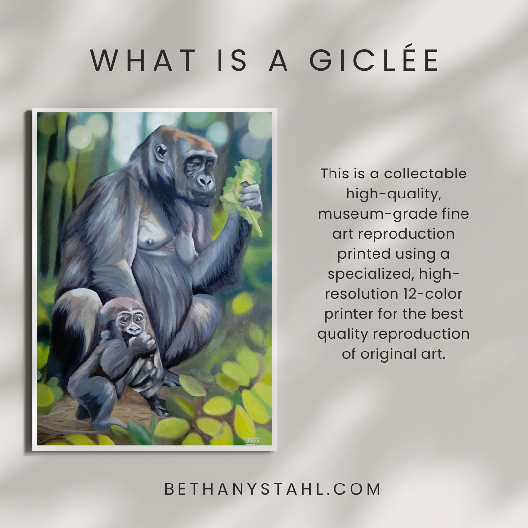 Gorillas Giclée