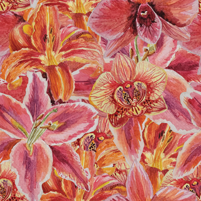 Orchids and Lilies