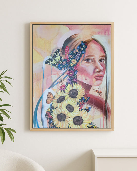 It Was All Yellow Art Print