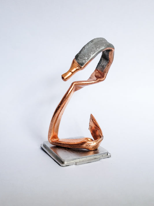 Copperhead Recycled Copper Mini Sculpture